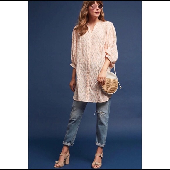 NWT Maeve Lena Yarn Dyed Tunic - Picture 4 of 5